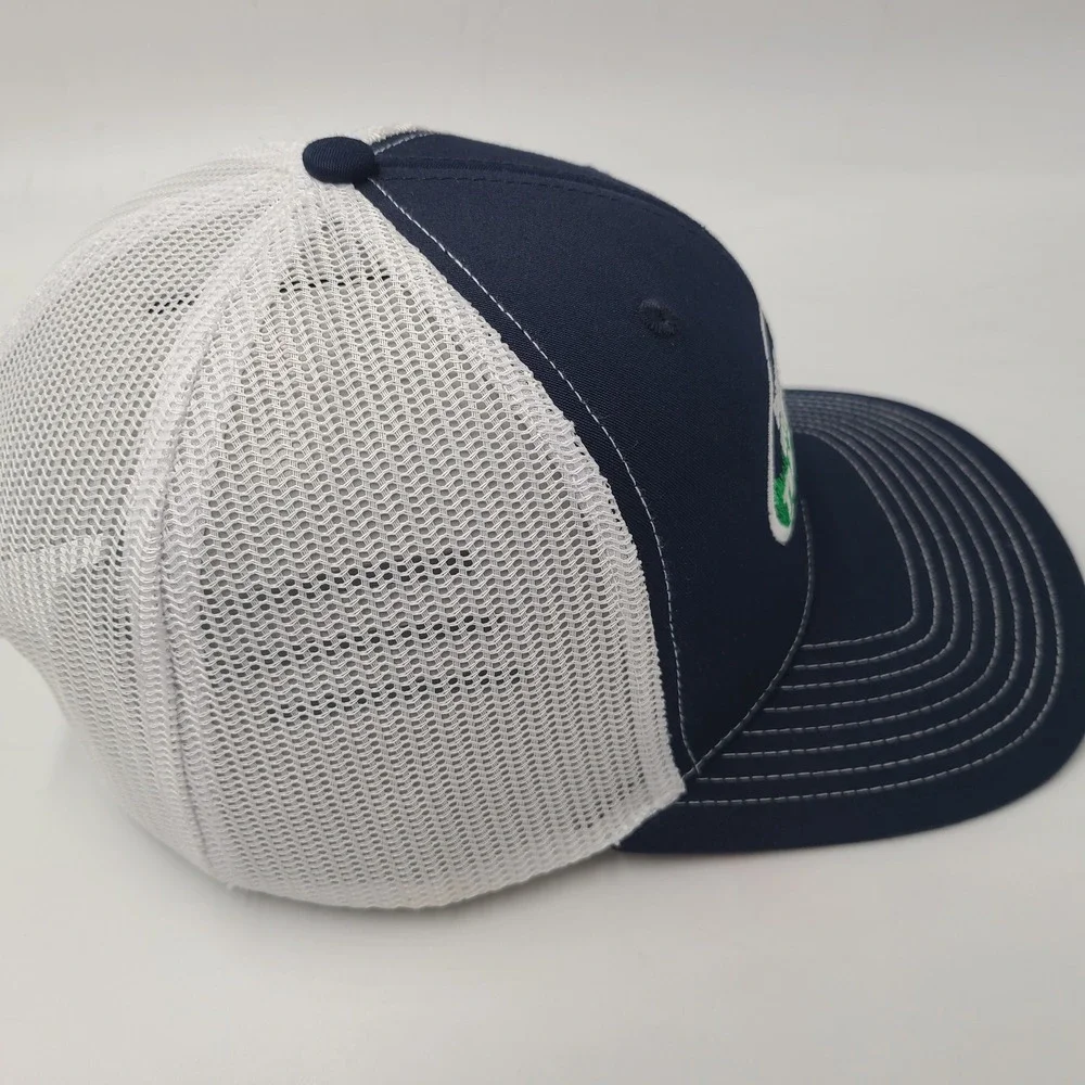 Bug-N-A-Rug Exterminators Hat‎ Snapback Trucker Richardson Blue White Turf Team